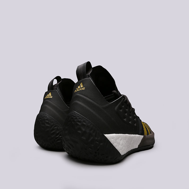  черные баскетбольные кроссовки adidas Harden Vol. 2 AH2215 - цена, описание, фото 4